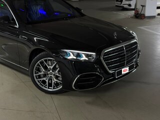 2026 Mercedes-Benz S-Класс 450 Long 4MATIC VII (W223) Рестайлинг, чёрный, 20990000 рублей, вид 3