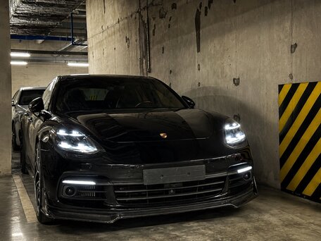 2017 Porsche Panamera 4S Diesel II, чёрный, 7300000 рублей, вид 1