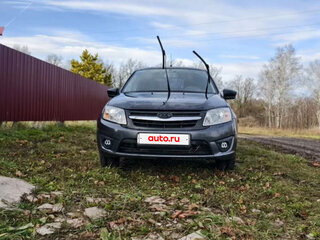 2016 Lada (ВАЗ) Granta I, серый, 435000 рублей, вид 1