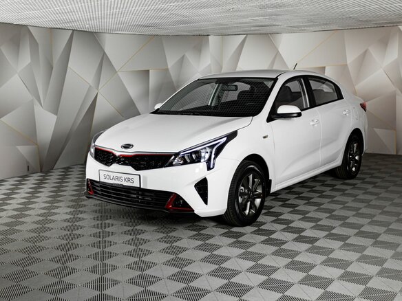 2025 Solaris KRS, белый