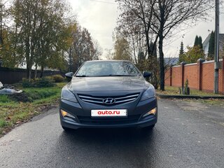 2016 Hyundai Solaris I Рестайлинг, серый, 900000 рублей, вид 2