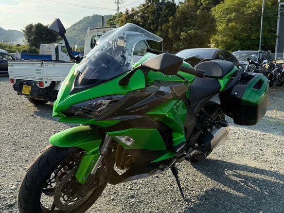 2017 Kawasaki Ninja 1000, зелёный, 985000 рублей - вид 20