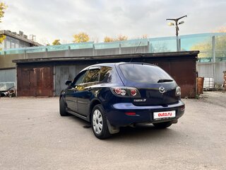 2008 Mazda 3 I (BK) Рестайлинг, синий, 350000 рублей, вид 4