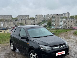 2015 Lada (ВАЗ) Kalina II, чёрный, 160000 рублей, вид 2