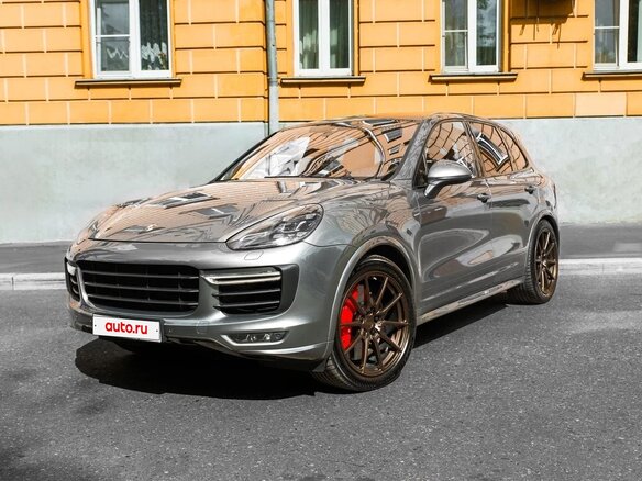 2015 Porsche Cayenne Turbo II Рестайлинг (958), серый, 4850000 рублей