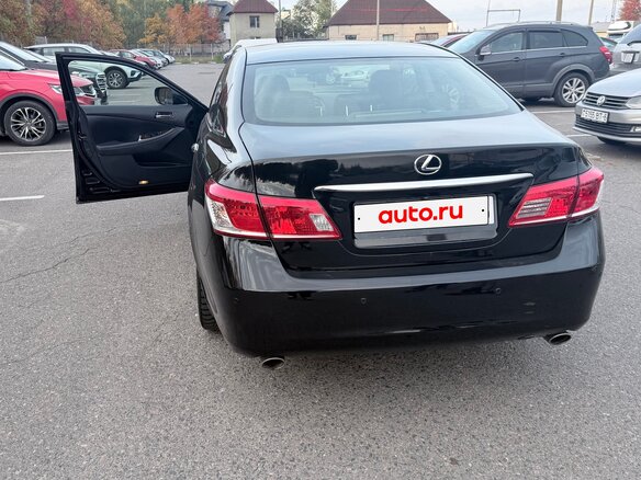 2010 Lexus ES 350 V Рестайлинг, чёрный, 1300000 рублей - вид 3