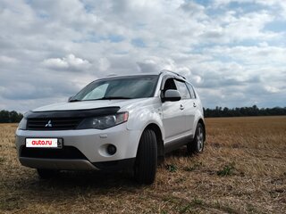 2008 Mitsubishi Outlander II, белый, 1230000 рублей, вид 1
