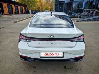 2021 Hyundai Elantra VII (CN7), белый, 2030000 рублей, вид 5