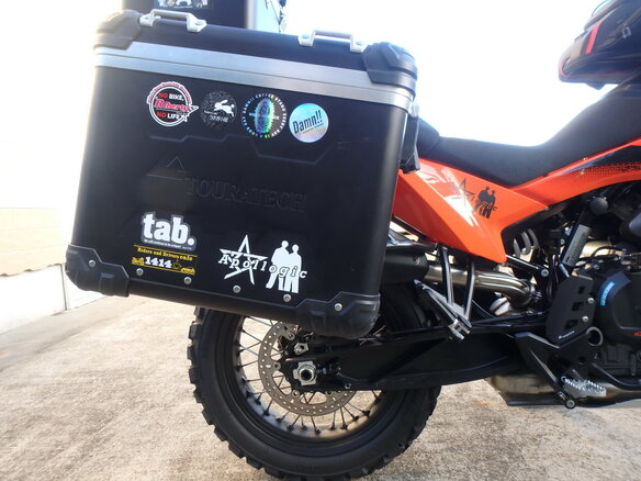 2021 KTM 890 Adventure, оранжевый, 1110000 рублей - вид 12