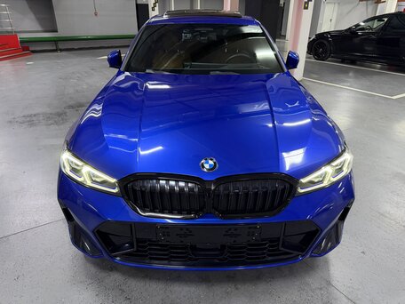 2024 BMW 3 серии 320d xDrive VII (G2x) Рестайлинг 2, синий, 6790000 рублей, вид 3