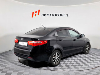 2011 Kia Rio 5-speed III, чёрный, 601000 рублей, вид 5