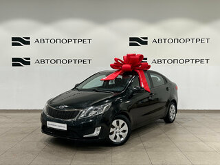 2012 Kia Rio 5-speed III, чёрный, 699000 рублей, вид 1