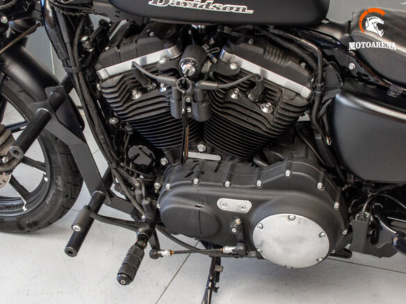 2020 Harley-Davidson Sportster 883, чёрный, 720336 рублей - вид 13