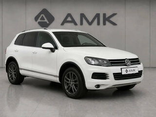 2013 Volkswagen Touareg II, белый, 2292602 рублей, вид 2