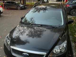 2009 Ford Focus II Рестайлинг, чёрный, 750000 рублей, вид 2