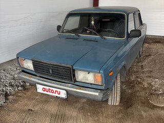 2007 Lada (ВАЗ) 2107, синий, 78000 рублей, вид 1