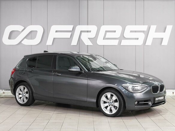 2011 BMW 1 серии 118i II (F20/F21), серый, 1219000 рублей