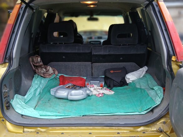 1999 Honda CR-V I Рестайлинг, золотистый, 575000 рублей - вид 21