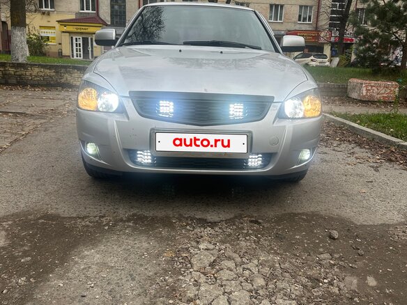 2008 Lada (ВАЗ) Priora I, серебристый, 350000 рублей - вид 1