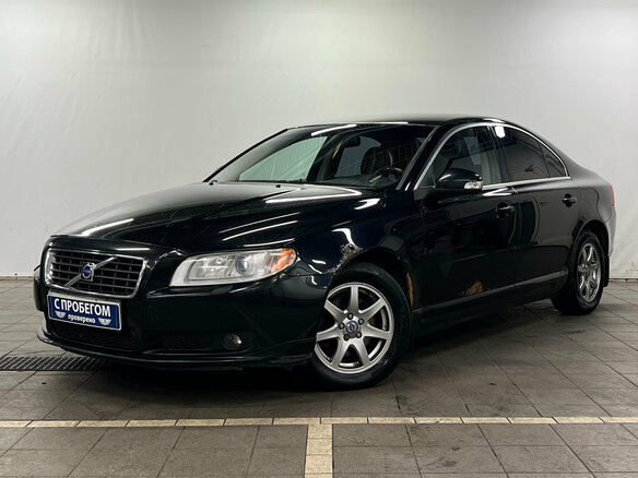 2007 Volvo S80 II, чёрный