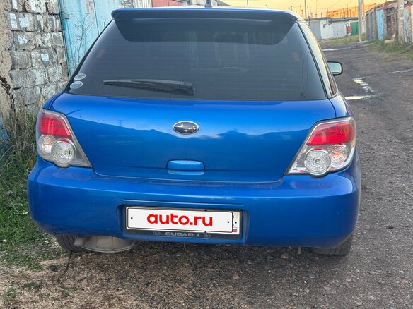 2005 Subaru Impreza II Рестайлинг 2, синий, 370000 рублей - вид 5