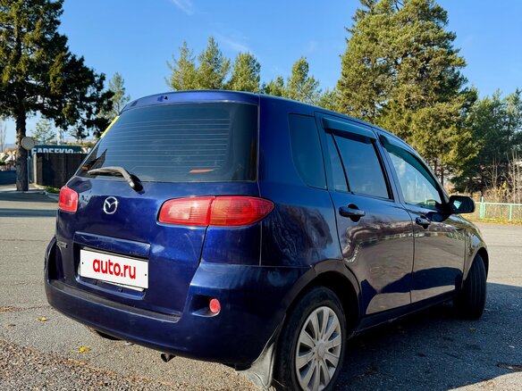 2003 Mazda Demio II (DY), синий, 255000 рублей - вид 6