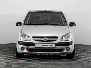 2007 Hyundai Getz I Рестайлинг, серебристый, 398712 рублей, вид 2