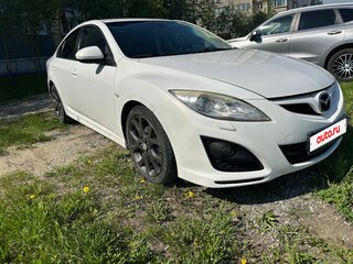 2012 Mazda 6 II (GH) Рестайлинг, белый, 1149999 рублей, вид 4