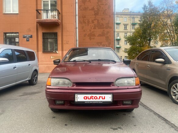 2005 Lada (ВАЗ) 2115, красный, 110000 рублей