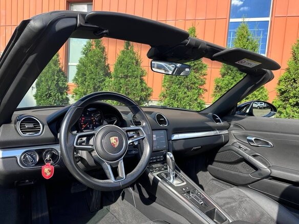 2019 Porsche Boxster T IV 718 (982), чёрный, 4790000 рублей - вид 17