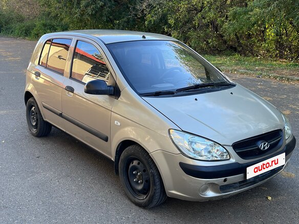 2010 Hyundai Getz I Рестайлинг, бежевый, 315000 рублей - вид 6