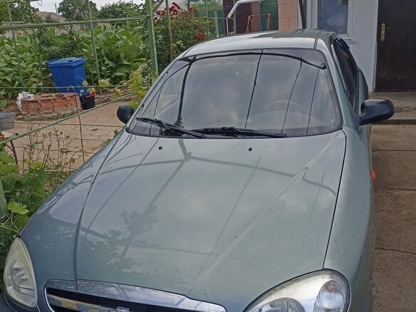 2007 Chevrolet Lanos I, зелёный, 250000 рублей