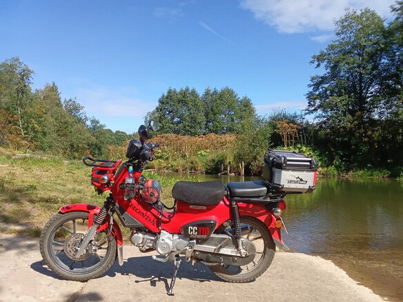 2023 Honda Cross Cub, красный, 290000 рублей - вид 2