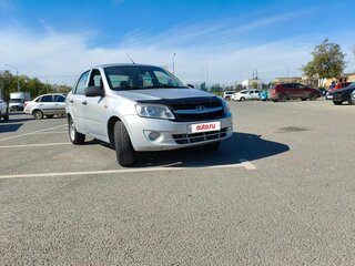 2014 Lada (ВАЗ) Granta I, серебристый, 280000 рублей, вид 5