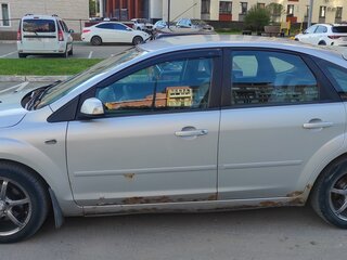 2007 Ford Focus II, серебристый, 350000 рублей, вид 3