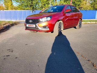 2015 Lada (ВАЗ) Vesta I, красный, 690000 рублей, вид 5