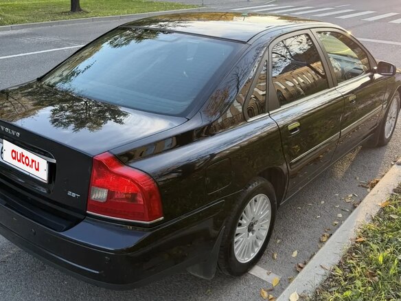 2003 Volvo S80 I Рестайлинг, чёрный, 700000 рублей - вид 6
