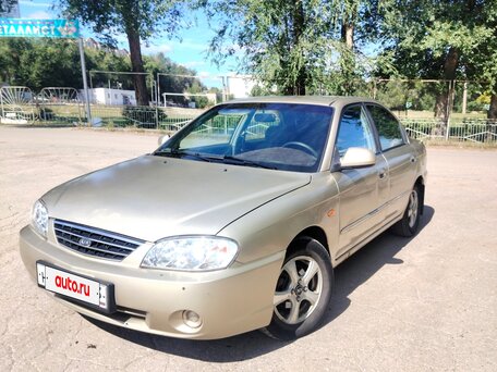 2008 Kia Spectra I Рестайлинг 2, бежевый, 184000 рублей, вид 1