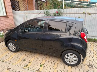 2012 Chevrolet Spark III, чёрный, 670000 рублей, вид 4