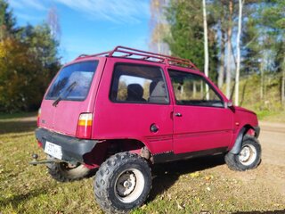 2003 Lada (ВАЗ) 1111 Ока, красный, 99000 рублей, вид 2