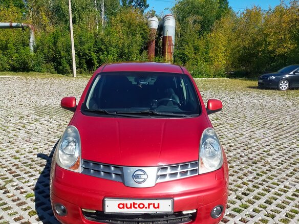 2008 Nissan Note I Рестайлинг, пурпурный, 495000 рублей - вид 1