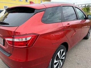2019 Lada (ВАЗ) Vesta SW I, красный, 1100000 рублей, вид 4