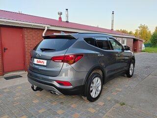 2017 Hyundai Santa Fe III Рестайлинг, серый, 2300000 рублей, вид 5