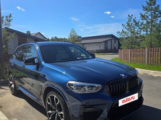 2021 BMW X3 M I (F97), синий, 7500000 рублей, вид 1