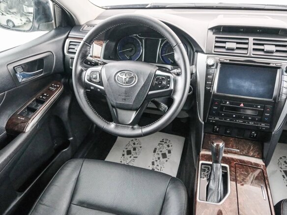 2016 Toyota Camry VII (XV50) Рестайлинг, чёрный - вид 8