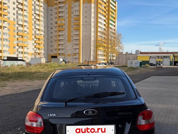 2015 Lada (ВАЗ) Granta I, чёрный - вид 5