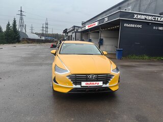 2021 Hyundai Sonata VIII (DN8), жёлтый, 2150000 рублей, вид 4