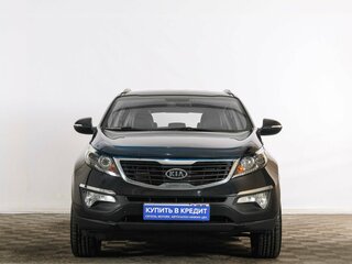 2012 Kia Sportage III, чёрный, 1399000 рублей, вид 2