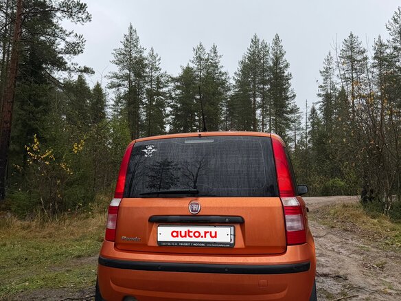 2008 Fiat Panda II, оранжевый, 550000 рублей - вид 2