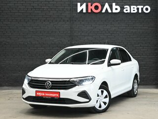 2021 Volkswagen Polo VI, белый, 1490000 рублей, вид 2